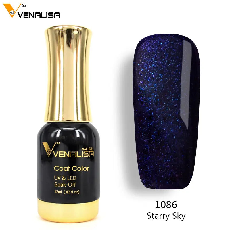 Nail Art Venalisa Nail Paint Gel 12ml 120 Colors Gel Polish Nail Gel Soak Off UV Gel Polish Nail Lacquer Varnishes L2