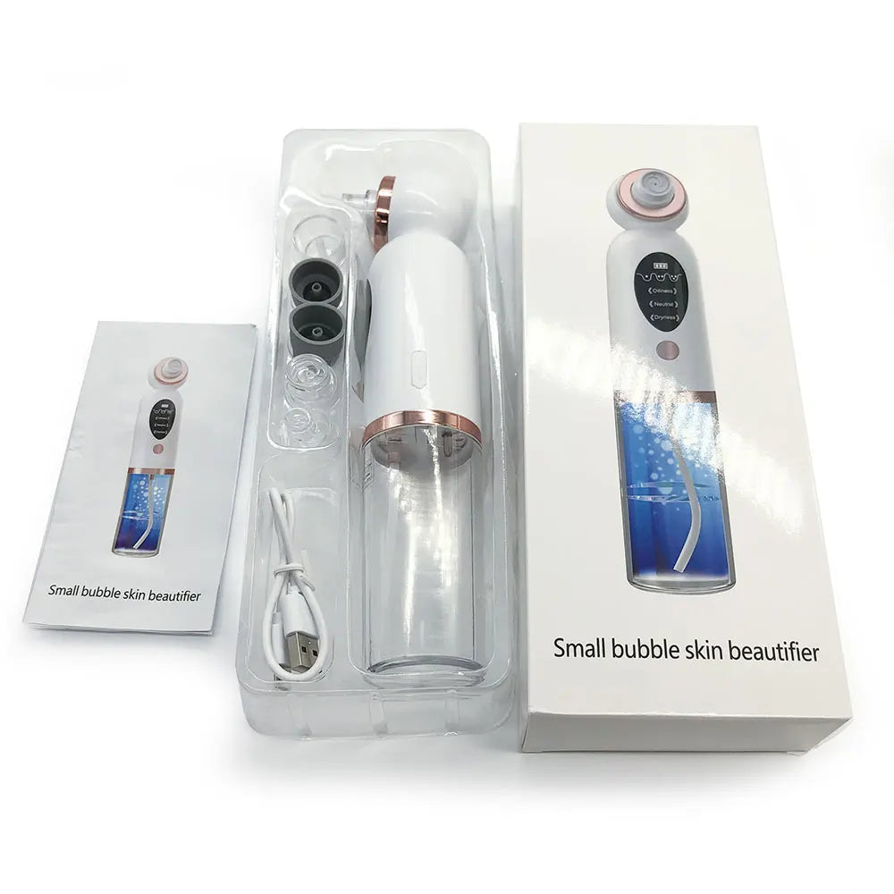 New Blackhead Remover Vacuum Suction Personal Care Small Bubble Electric Face Nose Cleaner