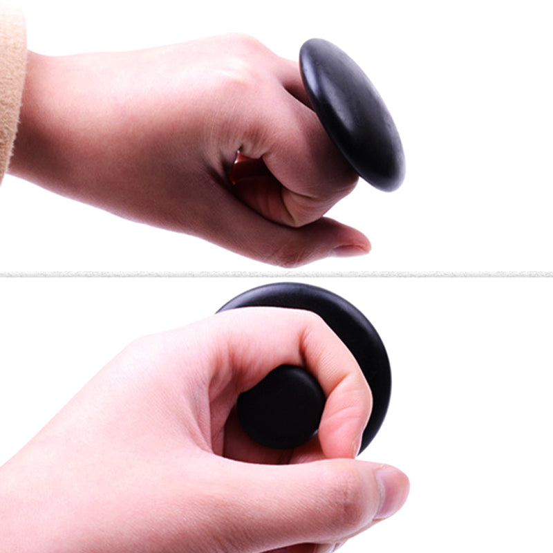 Spa Massage stones for body Face massage Natural Stone Mushroom Shape facial Massager tools Gua Sha Scraper Lava Basalt Stone