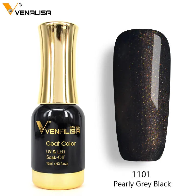 Nail Art Venalisa Nail Paint Gel 12ml 120 Colors Gel Polish Nail Gel Soak Off UV Gel Polish Nail Lacquer Varnishes L2