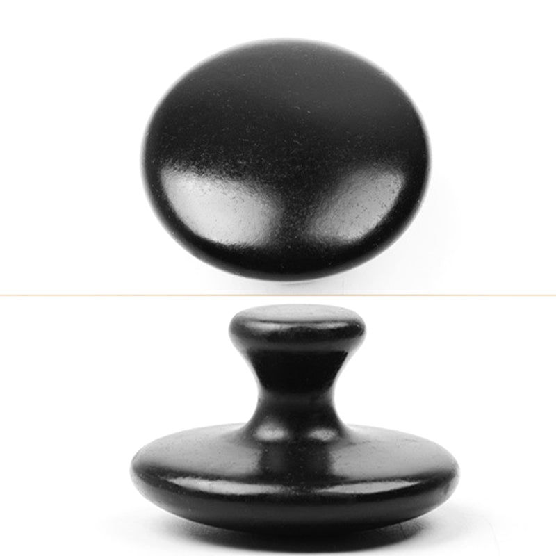 Spa Massage stones for body Face massage Natural Stone Mushroom Shape facial Massager tools Gua Sha Scraper Lava Basalt Stone