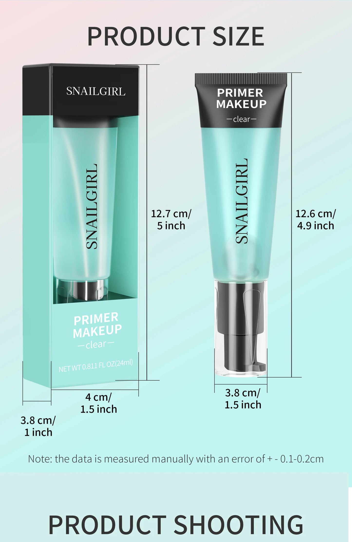 24ml Power Grip Primer Gel Based Hydrating Face Primer For Smoothing Skin Gripping Makeup Invisible Pore Colorless Primes