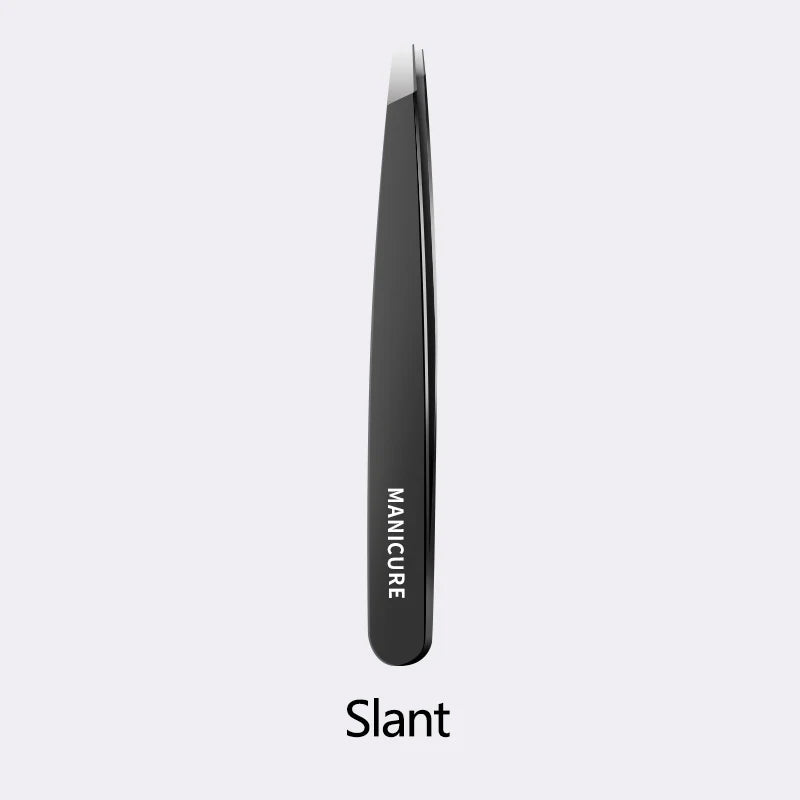 1/4pcs Tweezers Set - Professional Stainless Steel Tweezers For Eyebrows - Great Precision For Facial Hair, Splinter And Ingrow