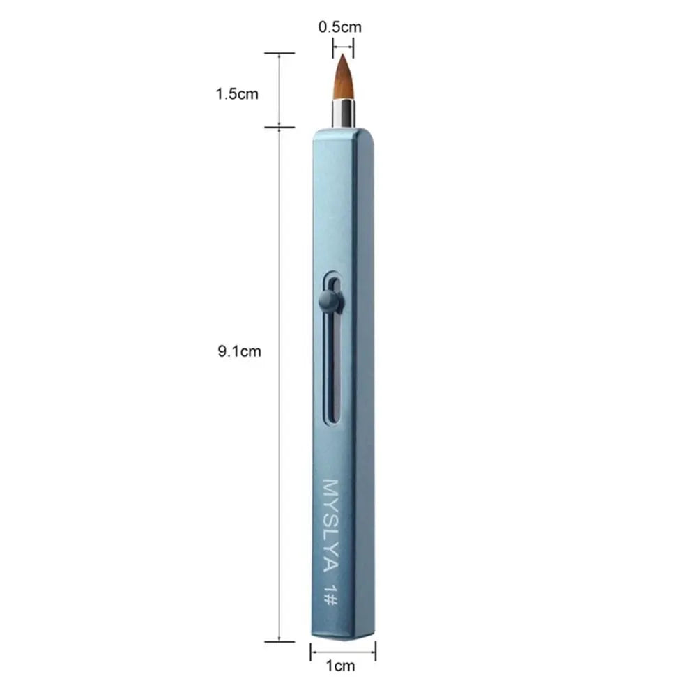 Make Up Tool Eyeshadow Applicator Lady Capped Women Beauty Lipstick Brush Cosmetic Brush Retractable Lip Brush Lip Gloss Brush