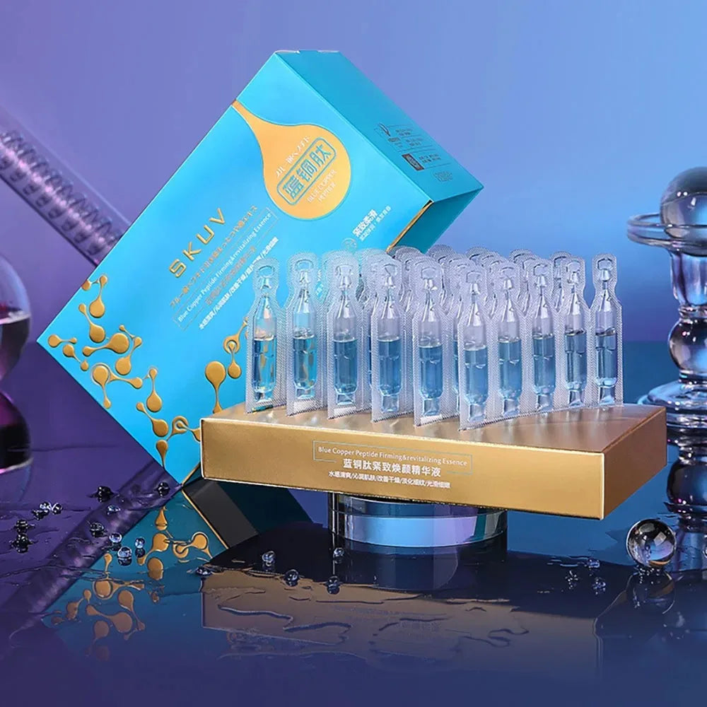 Astaxanthin Ampoule Anti Aging Face Serum Anti-aging Wrinkles Skin Brighten Whitening Hydrating Face Care Essence 30pcs/set