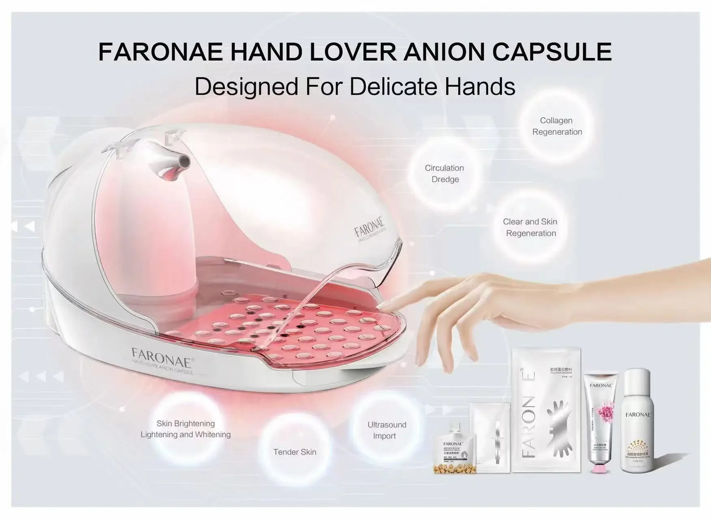 2025 Smart Tools Nail Shop Hand Care Device Special Whitening Shop Foot Care Machine Moisturizing