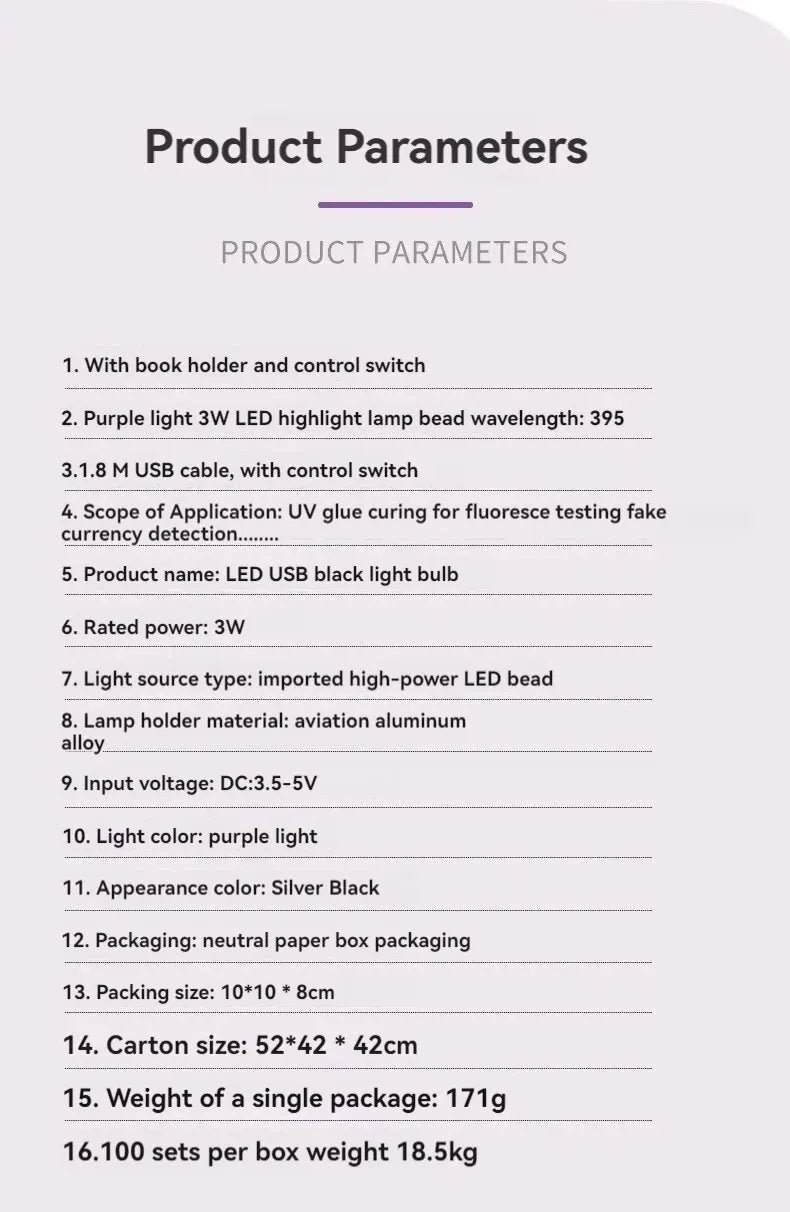 Nail Lamp LED Portable Nail Dryer With Clip Dryer Lamps NailsLamp For Gel Polish Professional Nails Art Tools Home Salon Manicur