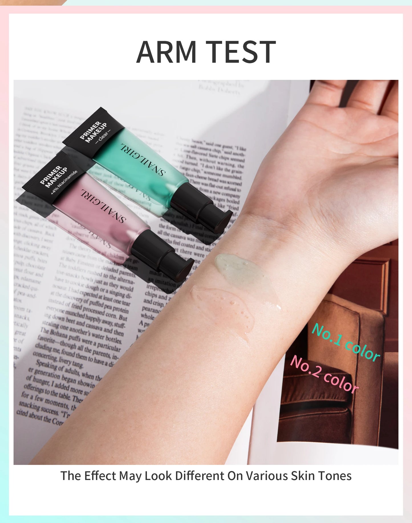 24ml Power Grip Primer Gel Based Hydrating Face Primer For Smoothing Skin Gripping Makeup Invisible Pore Colorless Primes