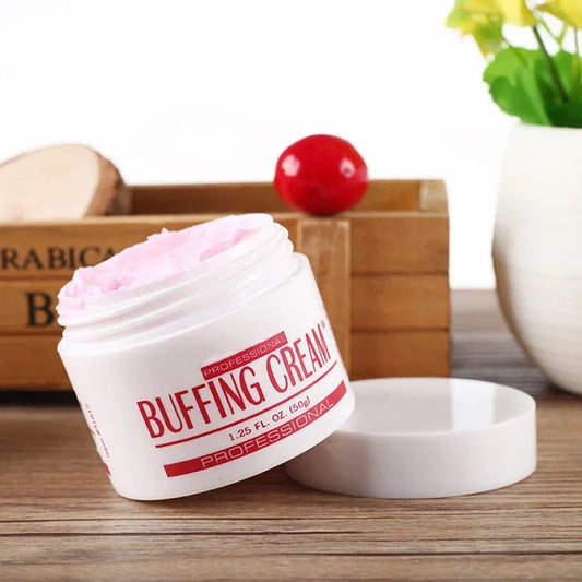 Nail Buffing Cream 1.25oz(50g) Apply to Nail And Buff to Gain a Shiny Lustrous Finish, Nail Care Cream