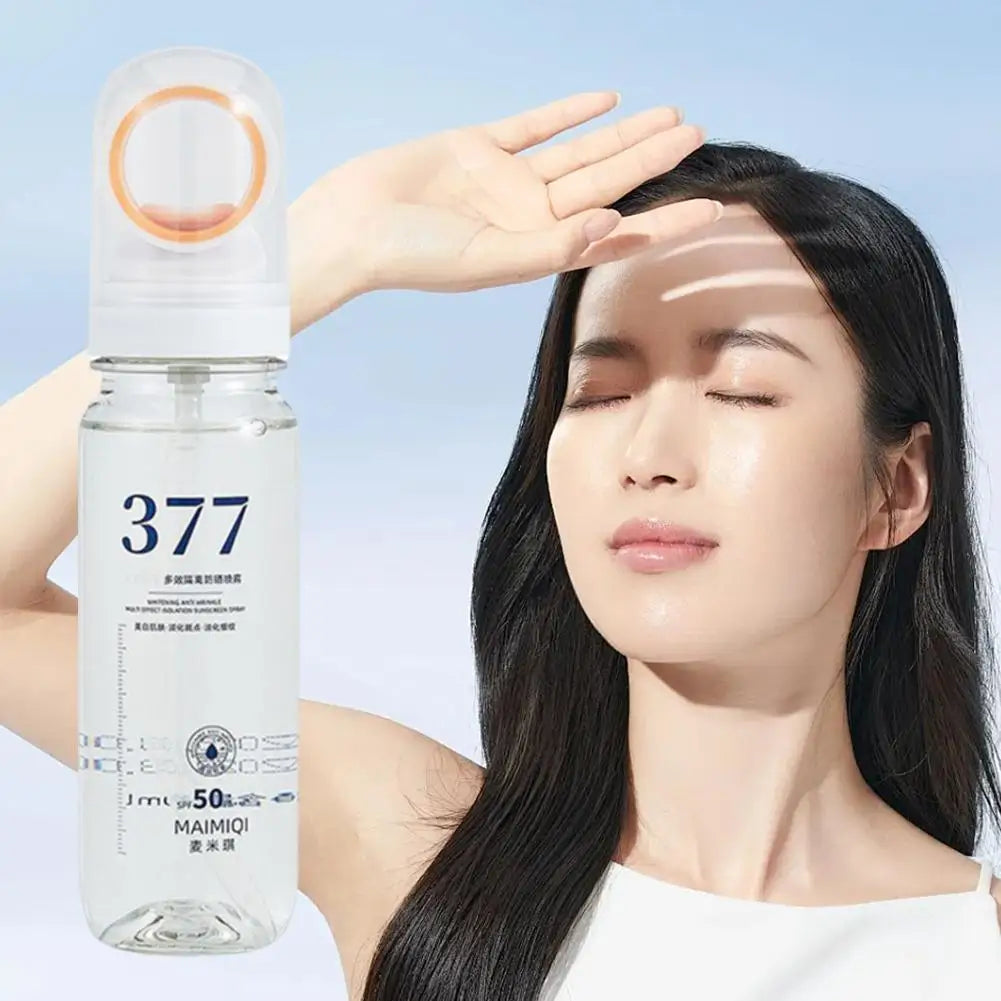 Whitening Facial Sunscreen Spray Moisturizing Anti Wrinkle SPF50+ Multi Barrier Sunscreen Spray Body Neck beauty Skin Care