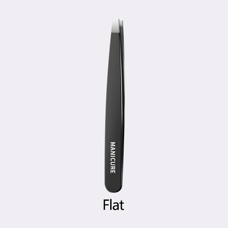 1/4pcs Tweezers Set - Professional Stainless Steel Tweezers For Eyebrows - Great Precision For Facial Hair, Splinter And Ingrow