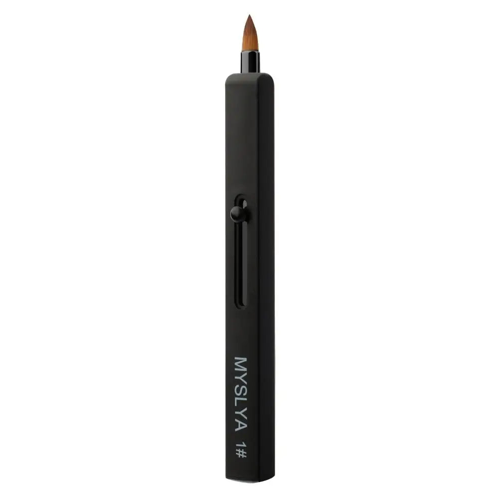 Make Up Tool Eyeshadow Applicator Lady Capped Women Beauty Lipstick Brush Cosmetic Brush Retractable Lip Brush Lip Gloss Brush