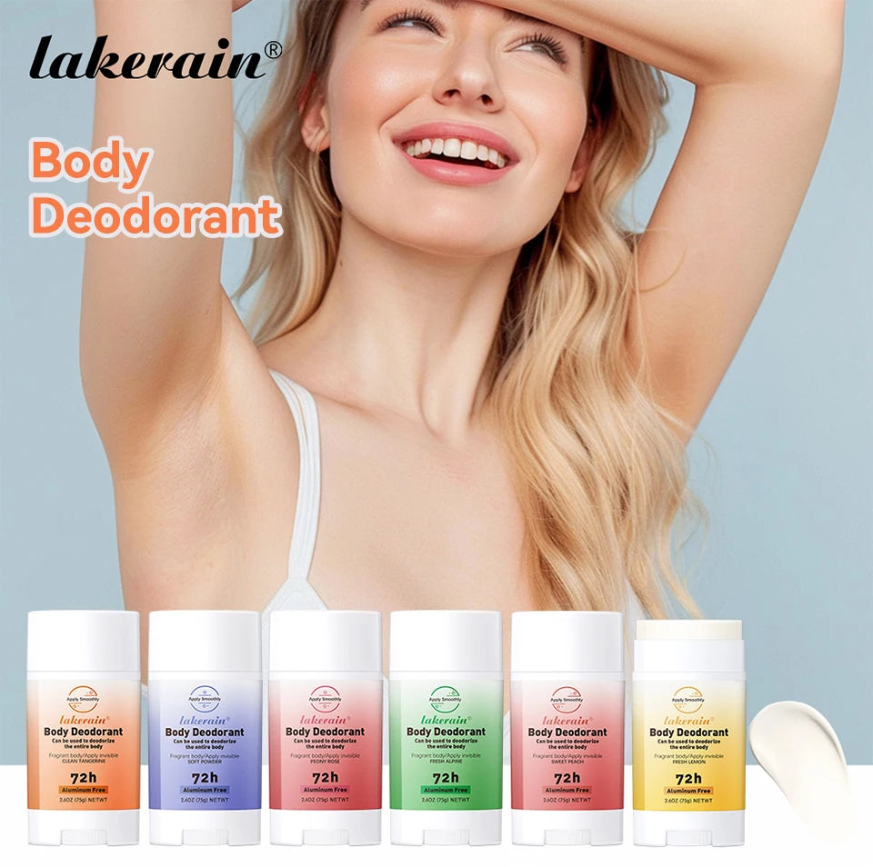 Long-term Fresh Fragrance Whole Body Deodorant Body Balm Deodorant For Men &Women To Remove Body Odor, 72 Hours Of Odor Control