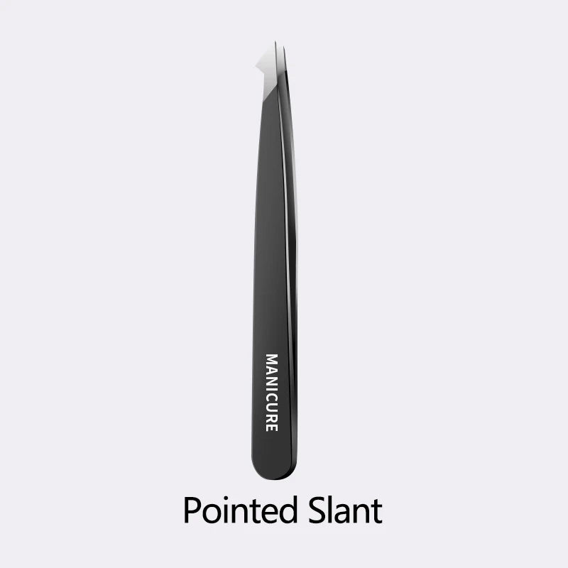 1/4pcs Tweezers Set - Professional Stainless Steel Tweezers For Eyebrows - Great Precision For Facial Hair, Splinter And Ingrow