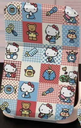 Hello Kitty Makeup Mirror Kawaii Versatile High Beauty Sweet Makeup Supplies Portable Desktop Toy Ornament Girl Gift Wholesale