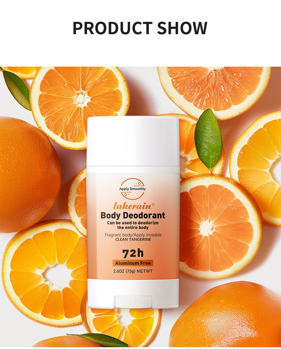 Long-term Fresh Fragrance Whole Body Deodorant Body Balm Deodorant For Men &Women To Remove Body Odor, 72 Hours Of Odor Control