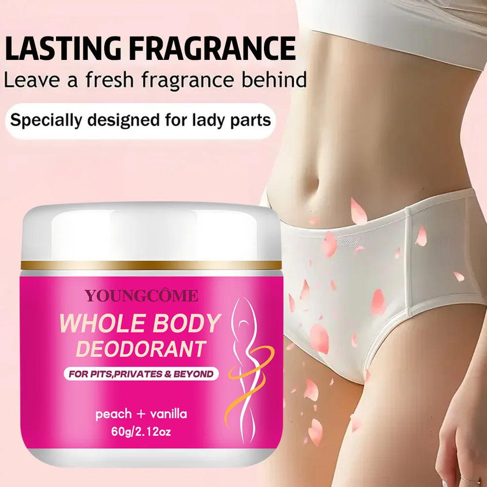 Body Odor Remove Cream Underarm Bad Smell Sweating Solid Perfume Elegant Long-lasting Fragrances Cream Plant Aroma Deodorants