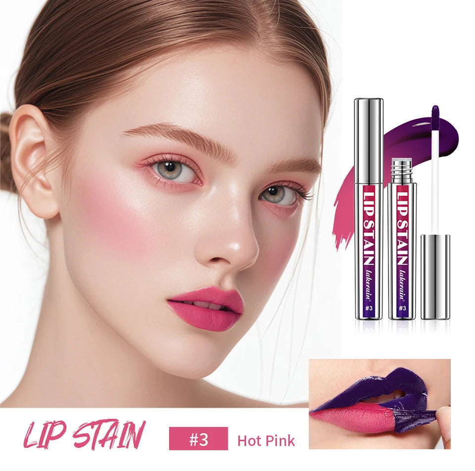 Long Lasting Lip Inks Korean Matte Lip Tint Peel Off Matte Tick for Lips Stick Free Shipping Liquid Lipstick Waterproof Makeup