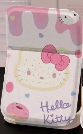 Hello Kitty Makeup Mirror Kawaii Versatile High Beauty Sweet Makeup Supplies Portable Desktop Toy Ornament Girl Gift Wholesale
