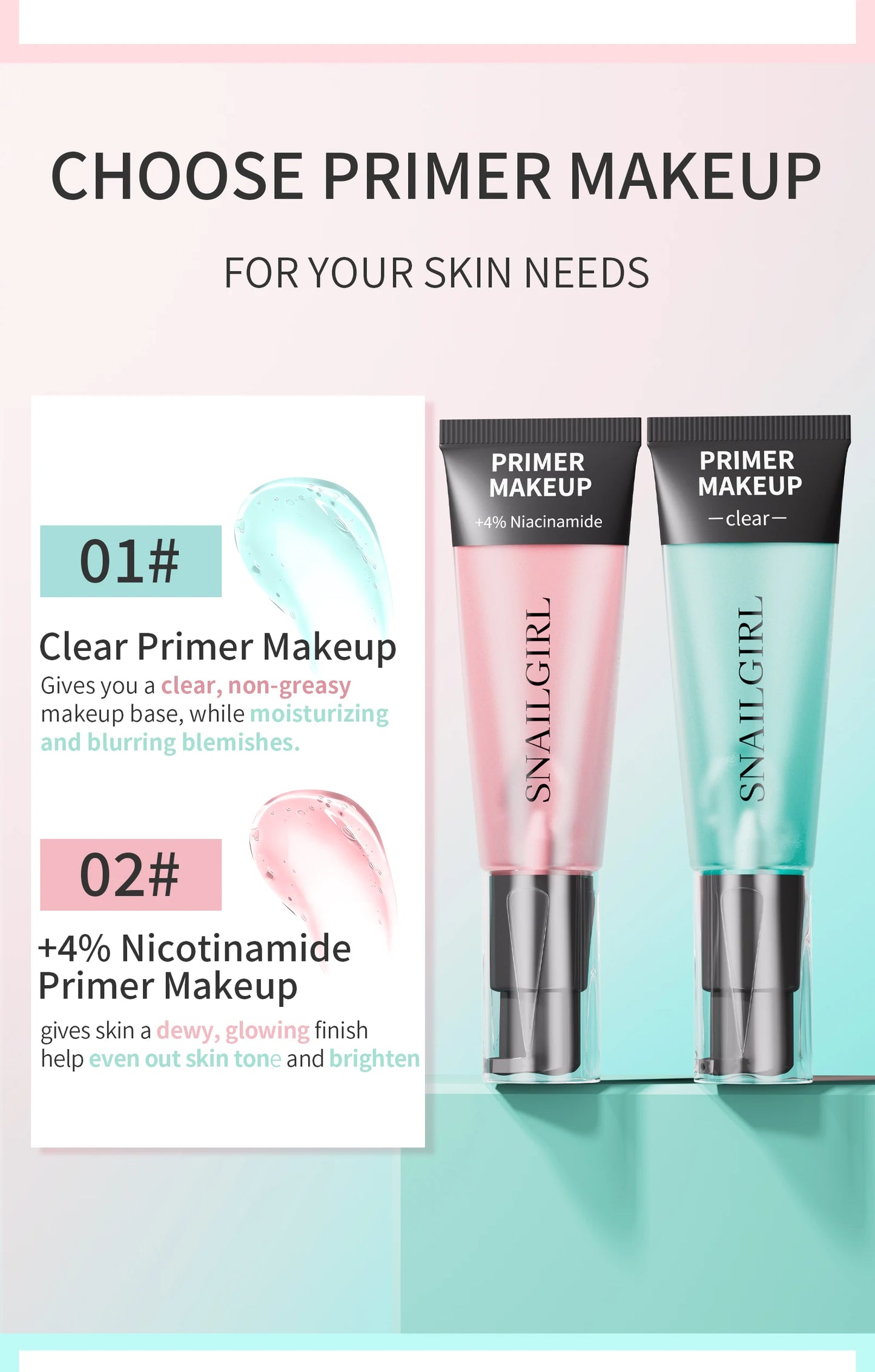 24ml Power Grip Primer Gel Based Hydrating Face Primer For Smoothing Skin Gripping Makeup Invisible Pore Colorless Primes