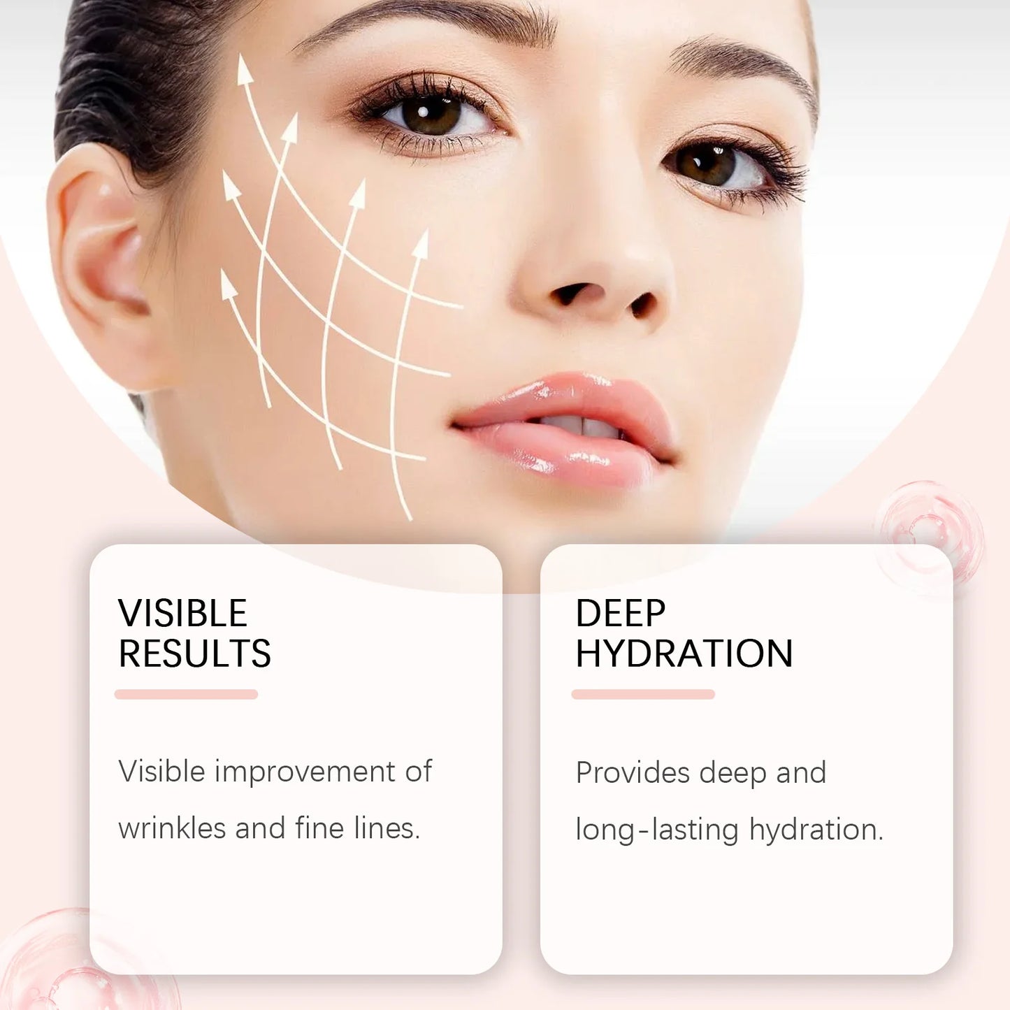 HOYGI Anti Aging Cream for Face Firming Lifting Reduce Wrinkles Fade Fine Lines Brightening Dullness Skin Moisturizing Face Care