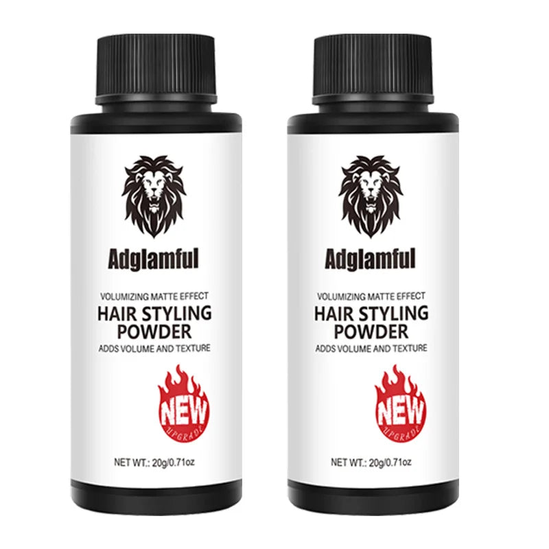Adglamful Volumizing Powder 20g, Unisex, Oil Control & Volume Boost for Hair, Perfect for Creating Stylish Hairstyles.