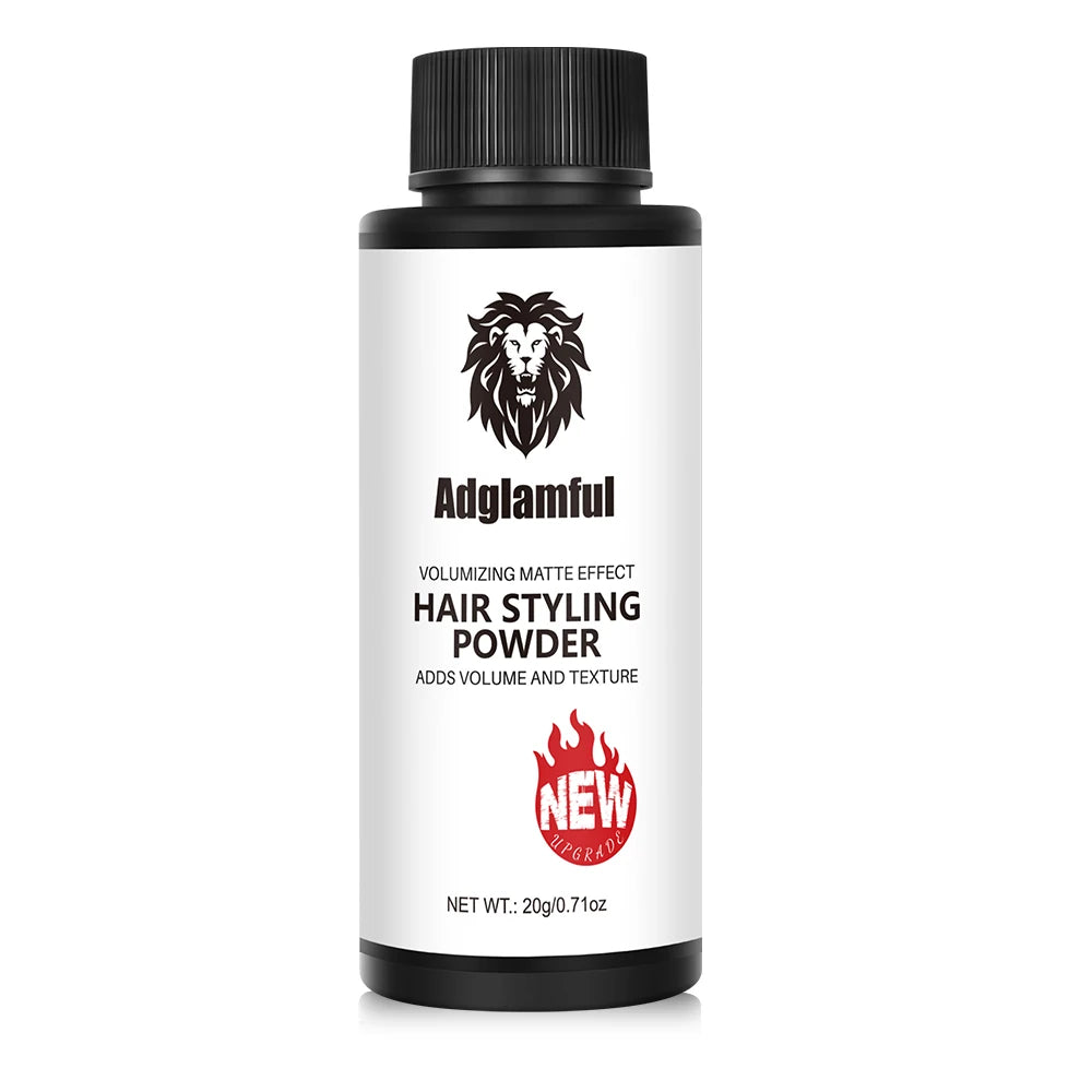 Adglamful Volumizing Powder 20g, Unisex, Oil Control & Volume Boost for Hair, Perfect for Creating Stylish Hairstyles.