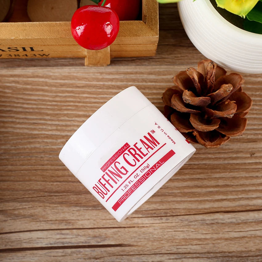 Nail Buffing Cream 1.25oz(50g) Apply to Nail And Buff to Gain a Shiny Lustrous Finish, Nail Care Cream