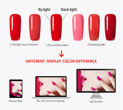 VDN 15ml Eggshell Gel Nail Polish Quail Egg Effect UV Nail Gel Varnish Special Black Material Clear Gel Lacquer Any Color Base