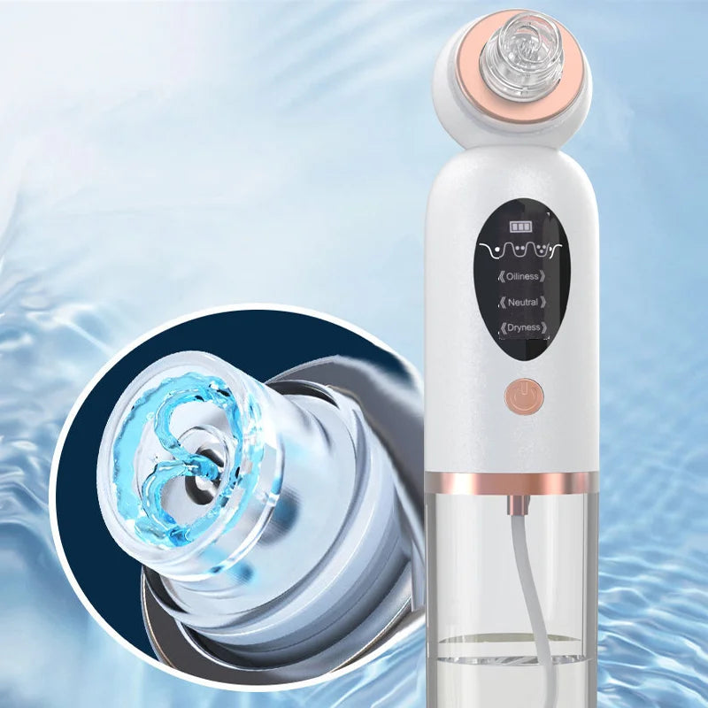 New Blackhead Remover Vacuum Suction Personal Care Small Bubble Electric Face Nose Cleaner