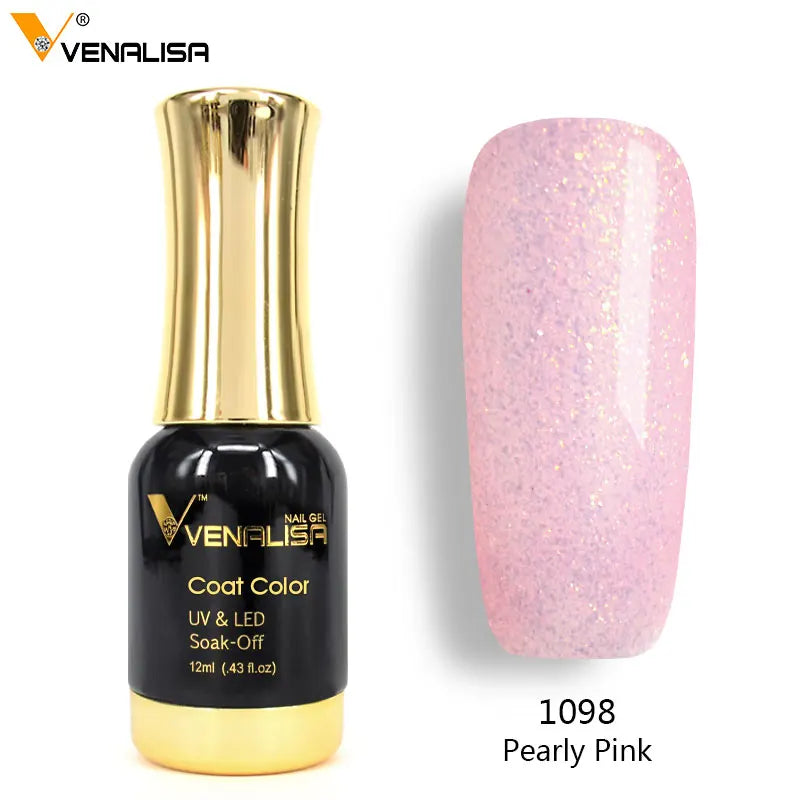 Nail Art Venalisa Nail Paint Gel 12ml 120 Colors Gel Polish Nail Gel Soak Off UV Gel Polish Nail Lacquer Varnishes L2