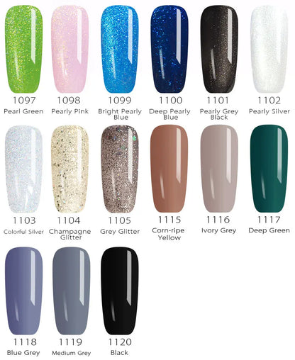 Nail Art Venalisa Nail Paint Gel 12ml 120 Colors Gel Polish Nail Gel Soak Off UV Gel Polish Nail Lacquer Varnishes L2