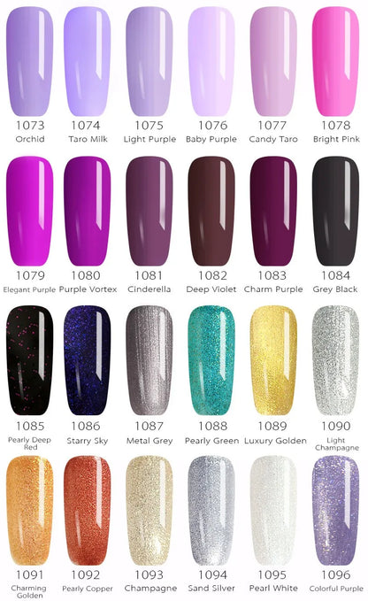 Nail Art Venalisa Nail Paint Gel 12ml 120 Colors Gel Polish Nail Gel Soak Off UV Gel Polish Nail Lacquer Varnishes L2