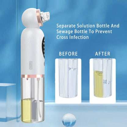 New Blackhead Remover Vacuum Suction Personal Care Small Bubble Electric Face Nose Cleaner