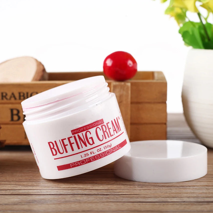 Nail Buffing Cream 1.25oz(50g) Apply to Nail And Buff to Gain a Shiny Lustrous Finish, Nail Care Cream