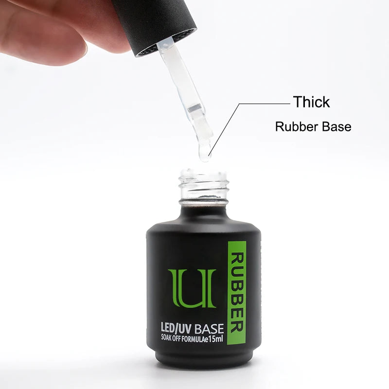 Nails Art Gel Nail Polish Rubber Base and Top Coat Set Acid-free Primer for Nails Varnish Hybrid Semipermanent Strong uv Gellac