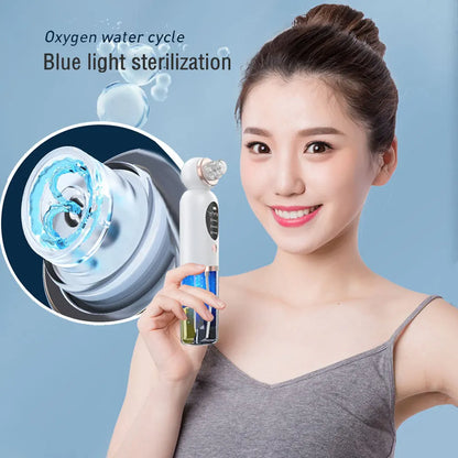 New Blackhead Remover Vacuum Suction Personal Care Small Bubble Electric Face Nose Cleaner