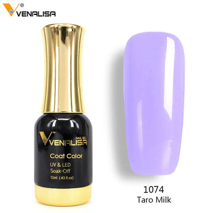 Nail Art Venalisa Nail Paint Gel 12ml 120 Colors Gel Polish Nail Gel Soak Off UV Gel Polish Nail Lacquer Varnishes L2