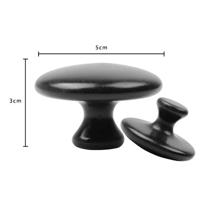 Spa Massage stones for body Face massage Natural Stone Mushroom Shape facial Massager tools Gua Sha Scraper Lava Basalt Stone