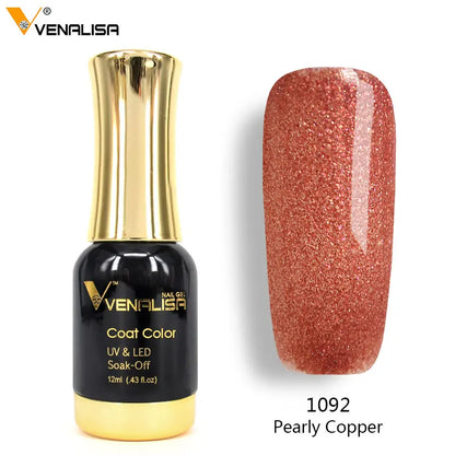 Nail Art Venalisa Nail Paint Gel 12ml 120 Colors Gel Polish Nail Gel Soak Off UV Gel Polish Nail Lacquer Varnishes L2