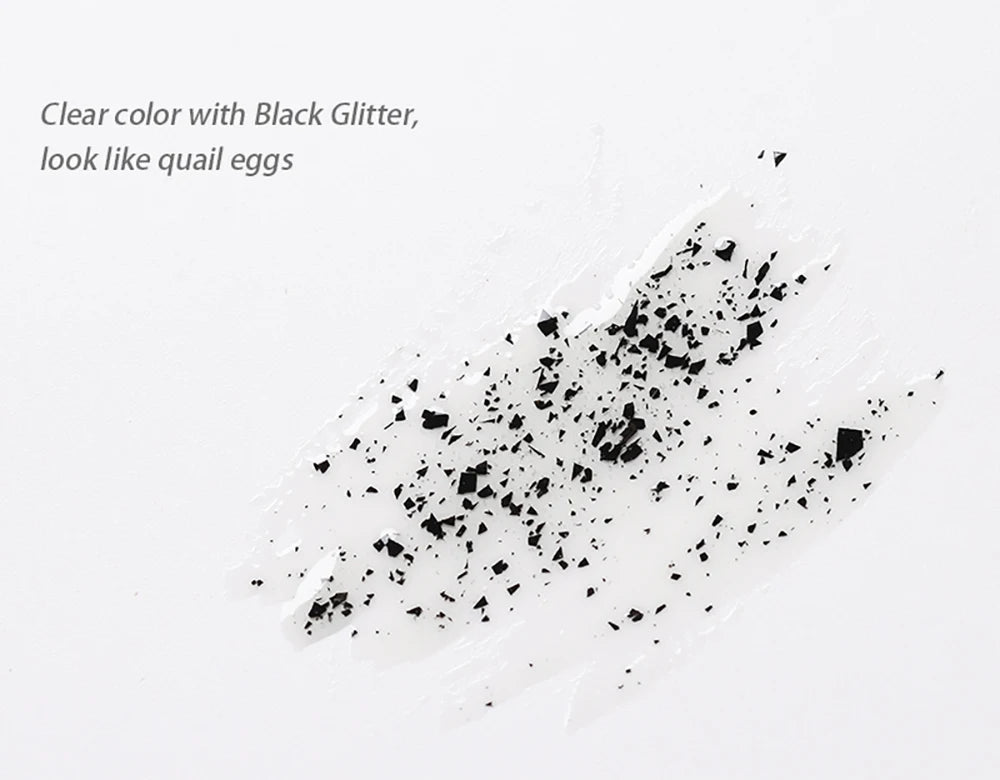 VDN 15ml Eggshell Gel Nail Polish Quail Egg Effect UV Nail Gel Varnish Special Black Material Clear Gel Lacquer Any Color Base