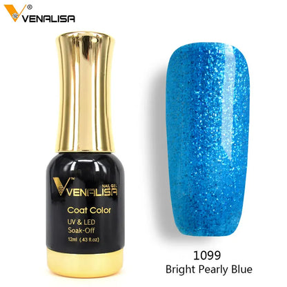Nail Art Venalisa Nail Paint Gel 12ml 120 Colors Gel Polish Nail Gel Soak Off UV Gel Polish Nail Lacquer Varnishes L2