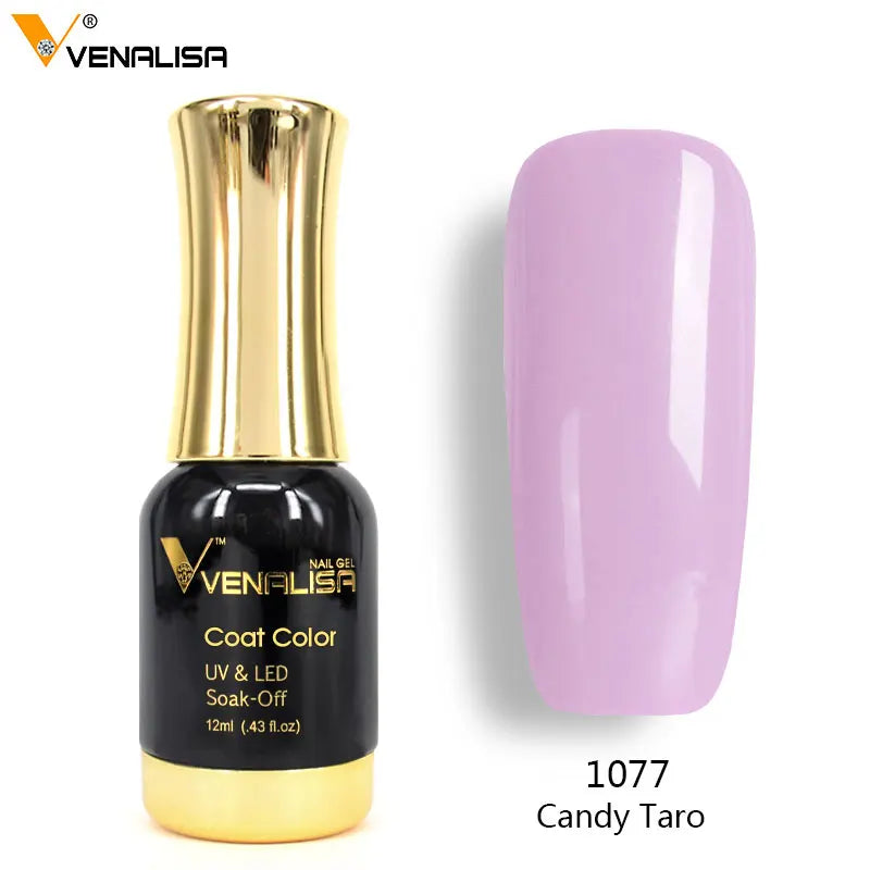 Nail Art Venalisa Nail Paint Gel 12ml 120 Colors Gel Polish Nail Gel Soak Off UV Gel Polish Nail Lacquer Varnishes L2