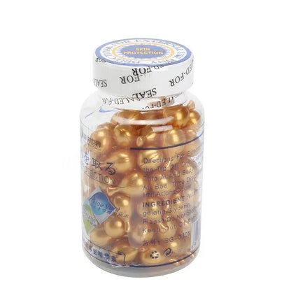 Vitamin E Extract Capsules Moisturizing Cream Ve Serum Facial Korean Makeup  90Pcs/bottle Skin Care
