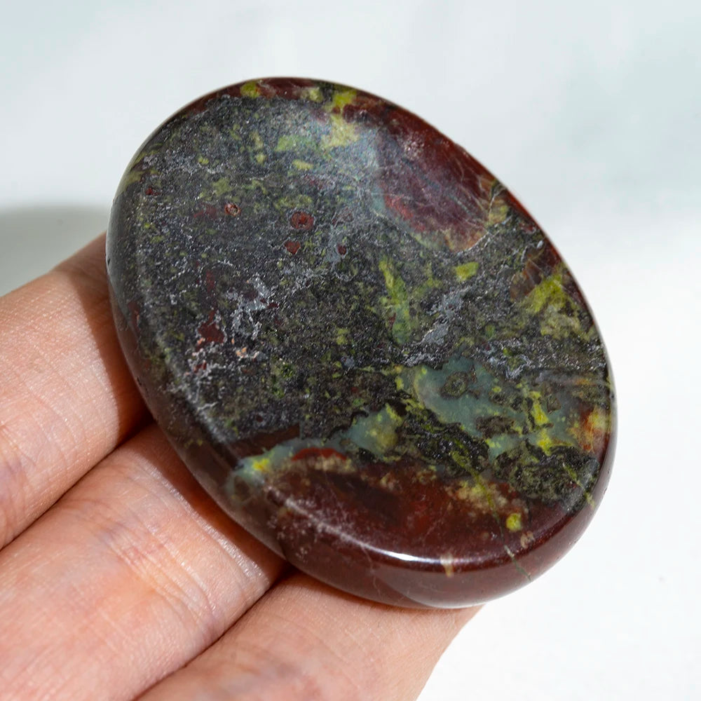 Thumb Massage Stones Beautiful Seven Chakra Crystal Healing Success Health Wealth Reiki Home Energy Gemstone Forget Worry Stones