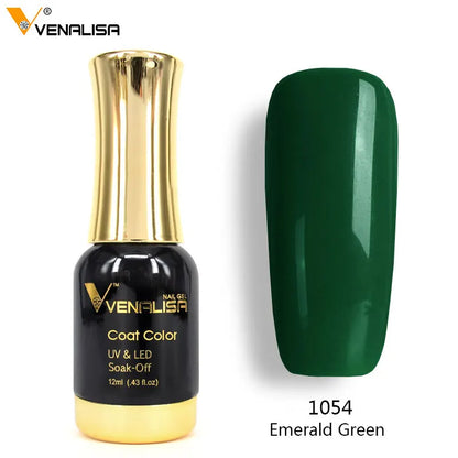 Nail Art Venalisa Nail Paint Gel 12ml 120 Colors Gel Polish Nail Gel Soak Off UV Gel Polish Nail Lacquer Varnishes L2
