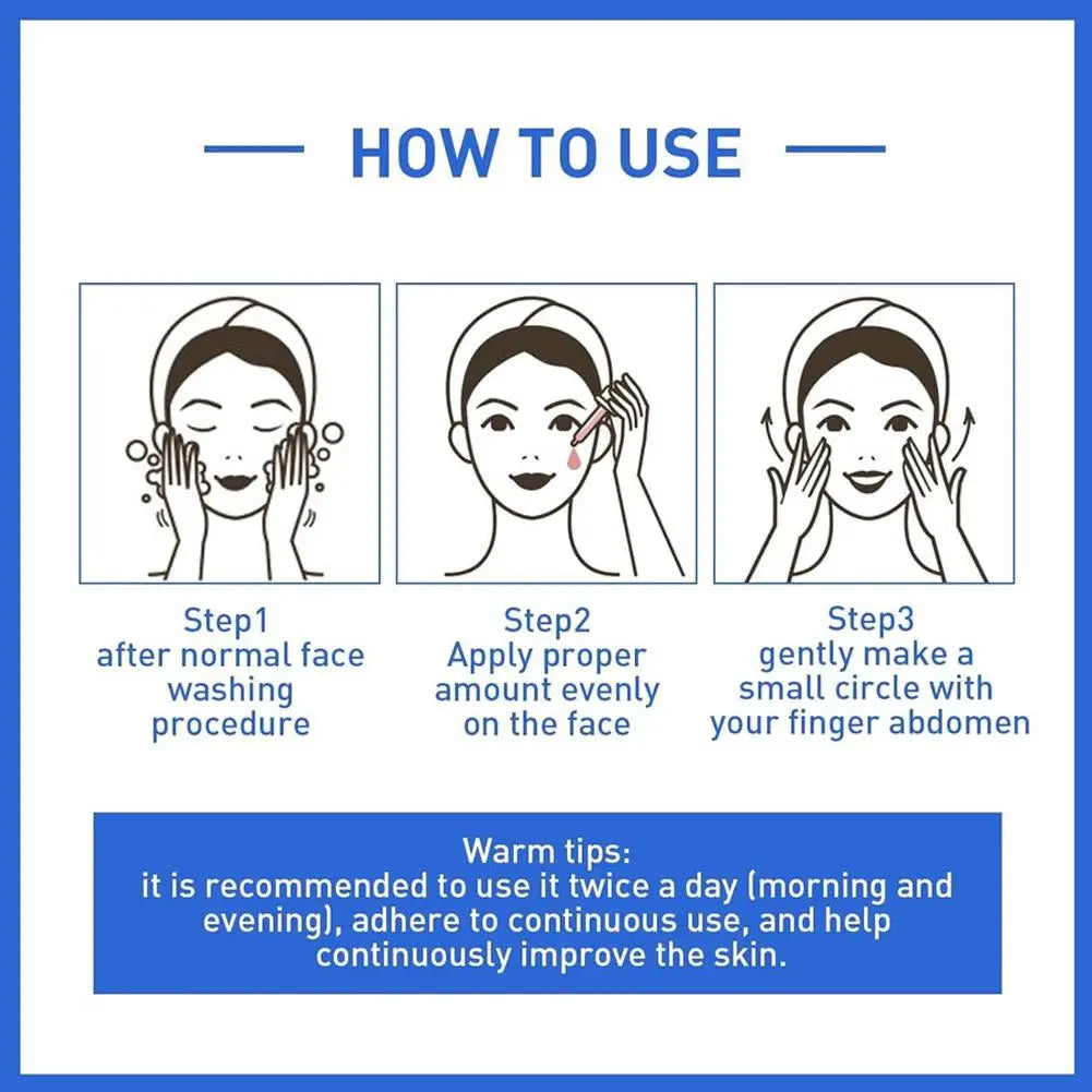 Anti Aging Serum Hydrating Facial Serum Reduces Wrinkles,Whitening,Firming,Fade Fine Lines,Skin Repair Nourishing For Skin Care