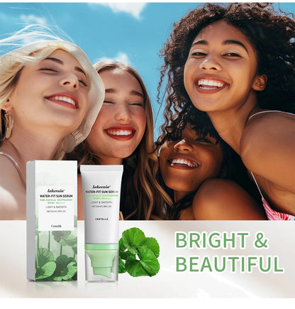 Sunscreen SPF 50 Centella Asiatica No Sticky Refreshing Sunscreen 50ml Sunscreen Essence for Dry Oily Sensitive Skincare