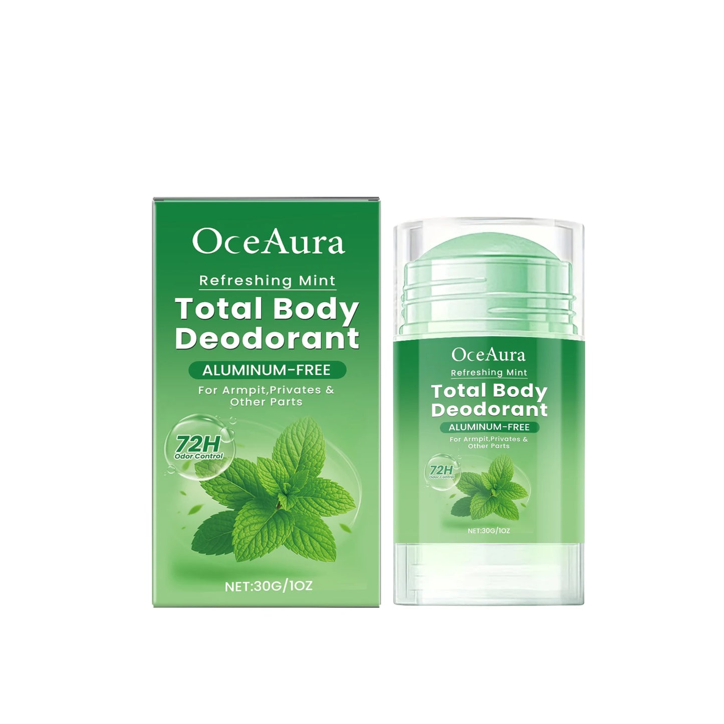 Underarm Antiperspirant Deodorant Stick Body Odor Remover Lasting Mint Fragrance Portable Armpit Anti Sweaty Stick For Women Men