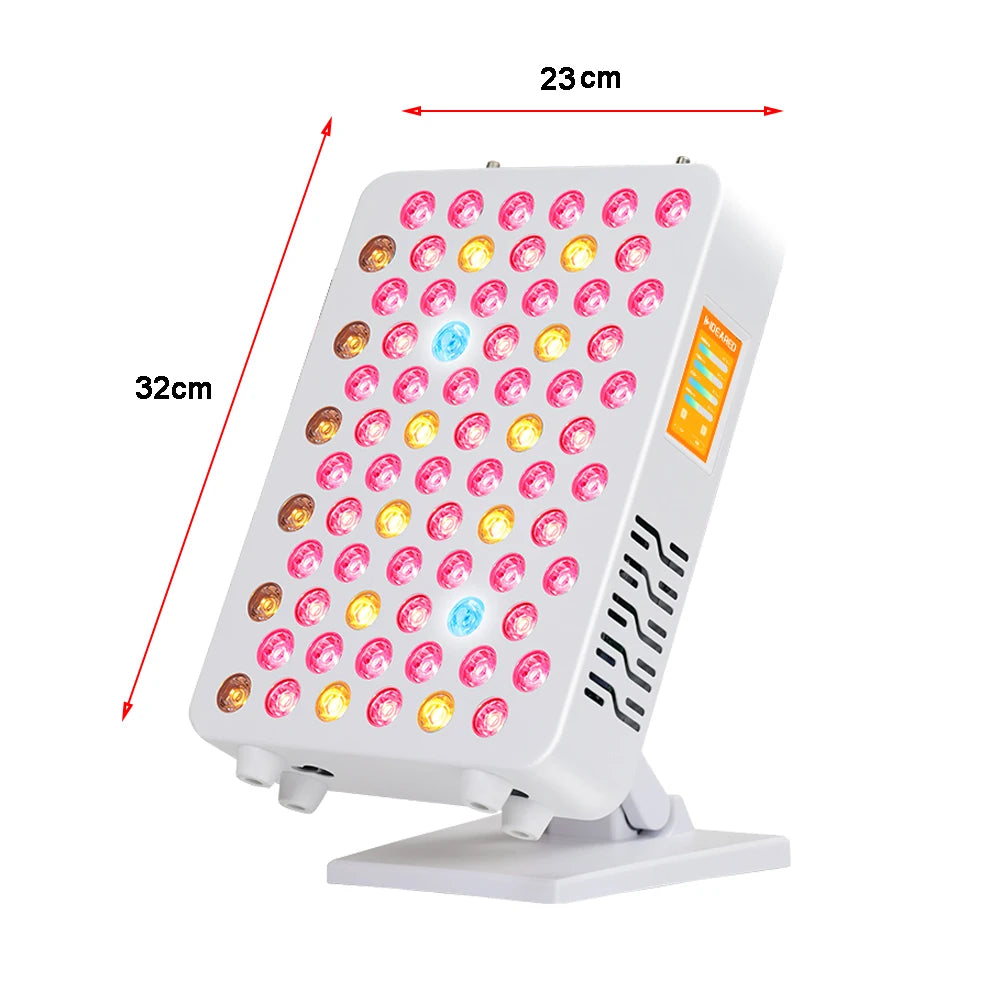 Led Red Light Therapy Device Near Infrared LED Light Therapy Lamp Panel for Full Body 480, 590, 630,660, 670, 810, 830, 850,1060